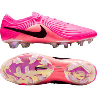 Nike Tiempo Maestro Elite Gazon Naturel Chaussures de Foot (FG) Rose Vif Noir