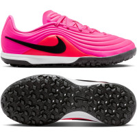 Nike Tiempo Maestro Academy Turf Chaussures de Foot (TF) Enfants Rose Vif Noir