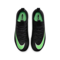 Nike Mercurial Vapor 17 Academy Gras / Kunstgras Voetbalschoenen (MG) Kids Zwart Felgroen Zilvergrijs