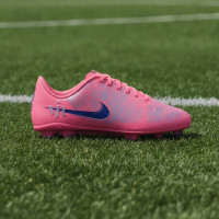 Nike Mercurial Vapor 16 Vinicius Júnior Club Gazon Naturel Artificiel (MG) Enfants Rose Vif Mauve