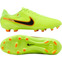 Nike Tiempo Legend 10 Academy Gazon Naturel Gazon Artificiel Chaussures de Foot (MG) Jaune Noir Orange