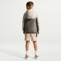 Nike Tech Fleece Sportswear Vest Kids Lichtgrijs Grijs Zwart