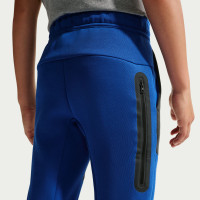Nike Tech Fleece Sportswear Trainingspak Kids Donkerblauw Donkergrijs Zwart