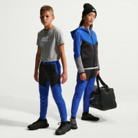 Pantalon de survêtement Nike Tech Fleece Sportswear pour Enfants, bleu foncé et noir