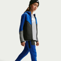 Nike Tech Fleece Sportswear Trainingspak Kids Donkerblauw Donkergrijs Zwart