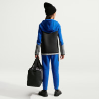 Nike Tech Fleece Sportswear Trainingspak Kids Donkerblauw Donkergrijs Zwart