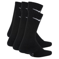 Nike Everyday Gevoerde Crew Sokken 6-Pack Kids Zwart Wit