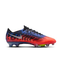 Nike Mercurial Superfly 11 Elite SE Gras Voetbalschoenen (FG) Zwart Felroze Paars Zilvergrijs