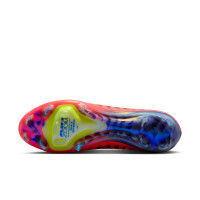 Nike Mercurial Superfly 11 Elite SE Gras Voetbalschoenen (FG) Zwart Felroze Paars Zilvergrijs