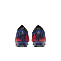 Nike Mercurial Superfly 11 Elite SE Gras Voetbalschoenen (FG) Zwart Felroze Paars Zilvergrijs