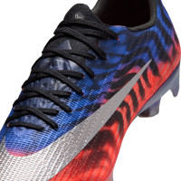 Nike Mercurial Superfly 11 Elite SE Gras Voetbalschoenen (FG) Zwart Felroze Paars Zilvergrijs