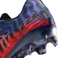 Nike Mercurial Superfly 11 Elite SE Gras Voetbalschoenen (FG) Zwart Felroze Paars Zilvergrijs