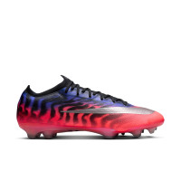 Nike Mercurial Vapor 17 Elite SE Gras Voetbalschoenen (FG) Zwart Felroze Paars Zilvergrijs