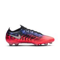 Nike Mercurial Vapor 17 Elite SE Gras Voetbalschoenen (FG) Zwart Felroze Paars Zilvergrijs