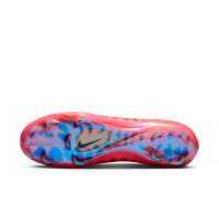 Nike Mercurial Vapor 17 Elite SE Gras Voetbalschoenen (FG) Zwart Felroze Paars Zilvergrijs