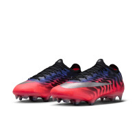 Nike Mercurial Vapor 17 Elite SE Gras Voetbalschoenen (FG) Zwart Felroze Paars Zilvergrijs