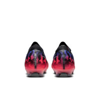 Nike Mercurial Vapor 17 Elite SE Gras Voetbalschoenen (FG) Zwart Felroze Paars Zilvergrijs