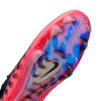 Nike Mercurial Vapor 17 Elite SE Gras Voetbalschoenen (FG) Zwart Felroze Paars Zilvergrijs