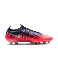 Nike Mercurial Vapor 17 Elite SE Kunstgras Voetbalschoenen (AG) Zwart Felroze Paars Zilvergrijs