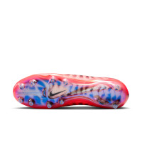 Nike Mercurial Vapor 17 Elite SE Kunstgras Voetbalschoenen (AG) Zwart Felroze Paars Zilvergrijs