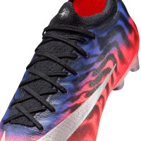 Nike Mercurial Vapor 17 Elite SE Kunstgras Voetbalschoenen (AG) Zwart Felroze Paars Zilvergrijs