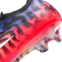 Nike Mercurial Vapor 17 Elite SE Kunstgras Voetbalschoenen (AG) Zwart Felroze Paars Zilvergrijs