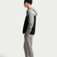 Survêtement Nike Tech Fleece Sportswear gris foncé noir orange