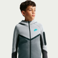 Nike Tech Fleece Sportswear Vest Kids Grijs Donkergrijs Zwart Blauw