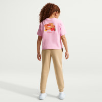 Nike Sportswear Club Fleece Joggingbroek Kids Beige Wit