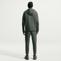 Pantalon de survêtement Nike Tech Fleece Sportswear vert foncé noir