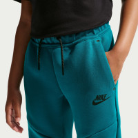 Nike Tech Fleece Sportswear Trainingspak Kids Turquoise Zwart