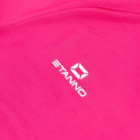 Chemise de football Stanno Altius rose noir pour femmes
