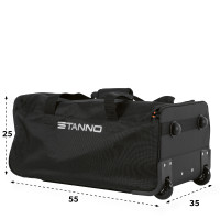 Sac à roulettes Stanno Premium Medium, noir