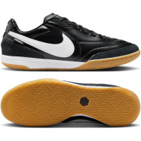 Nike Streetgato Chaussures de Foot en Salle (IN) Noir Blanc