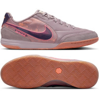 Nike Tiempo Streetgato Chaussures de Foot Street Mauve Clair Mauve Rose