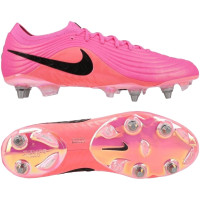 Nike Tiempo Maestro Elite IJzeren-Nop Voetbalschoenen (SG) Felroze Zwart