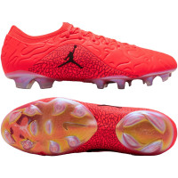 Nike Jordan Tiempo Maestro Elite SE Gazon Naturel Chaussures de Foot (FG) Rouge Vif Noir