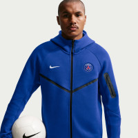 Survêtement polaire Nike Paris Saint-Germain Tech 2026-2027 bleu foncé blanc