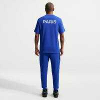 Pantalon de survêtement en polaire Nike Paris Saint-Germain Tech 2026-2027 bleu foncé blanc