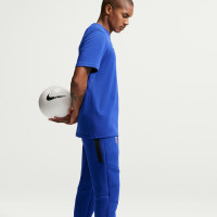 Pantalon de survêtement en polaire Nike Paris Saint-Germain Tech 2026-2027 bleu foncé blanc
