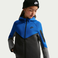 Nike Tech Fleece Sportswear Trainingspak Kids Donkerblauw Donkergrijs Zwart