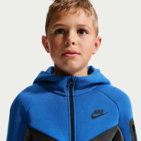 Nike Tech Fleece Sportswear Vest Kids Donkerblauw Donkergrijs Zwart
