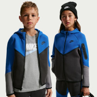 Nike Tech Fleece Sportswear Vest Kids Donkerblauw Donkergrijs Zwart