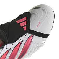adidas Predator League FT Gras Voetbalschoenen (FG) Wit Zwart Roze