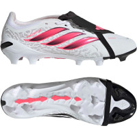 adidas Predator League FT Gras Voetbalschoenen (FG) Wit Zwart Roze