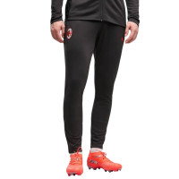 Pantalon d'entraînement PUMA AC Milan 2026-2027 gris foncé rouge