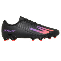 Skechers SKX_2 Club Gazon Naturel Artificiel Chaussures de Foot (MG) Blanc Rouge Vif Bleu Rose