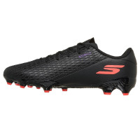 Skechers SKX_2 Club Gazon Naturel Artificiel Chaussures de Foot (MG) Blanc Rouge Vif Bleu Rose