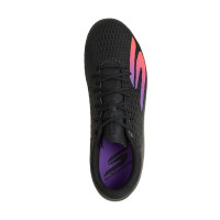 Skechers SKX_2 Club Gazon Naturel Artificiel Chaussures de Foot (MG) Blanc Rouge Vif Bleu Rose