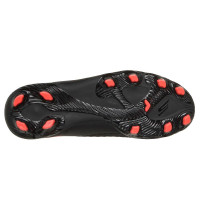 Skechers SKX_2 Gazon Naturel Artificiel Chaussures de Foot (MG) Enfants Noir Mauve Néon